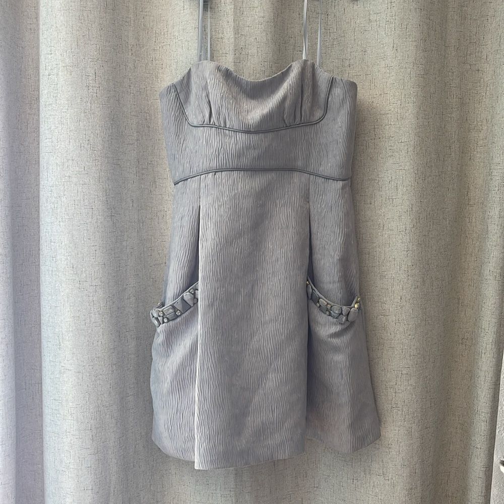 BCBG women’s Strapless Dress - Picture 2 of 3